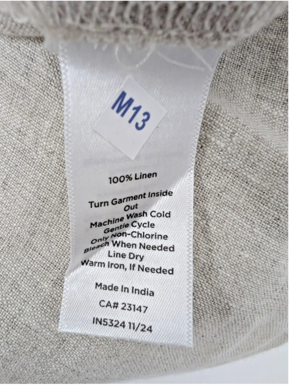 NWT Haven Well Within Linen Tiered Midi Shirt Dress Flax Sz L Beachy Coastal